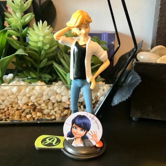 🌹 4/$20 Miraculous Ladybug Adrien Agreste Figurine 🌹 - Picture 1 of 2